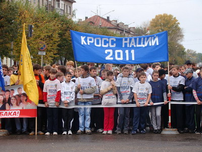 Всероссийский день бега «Кросс Нации» в Шумерле прошел с большим успехом